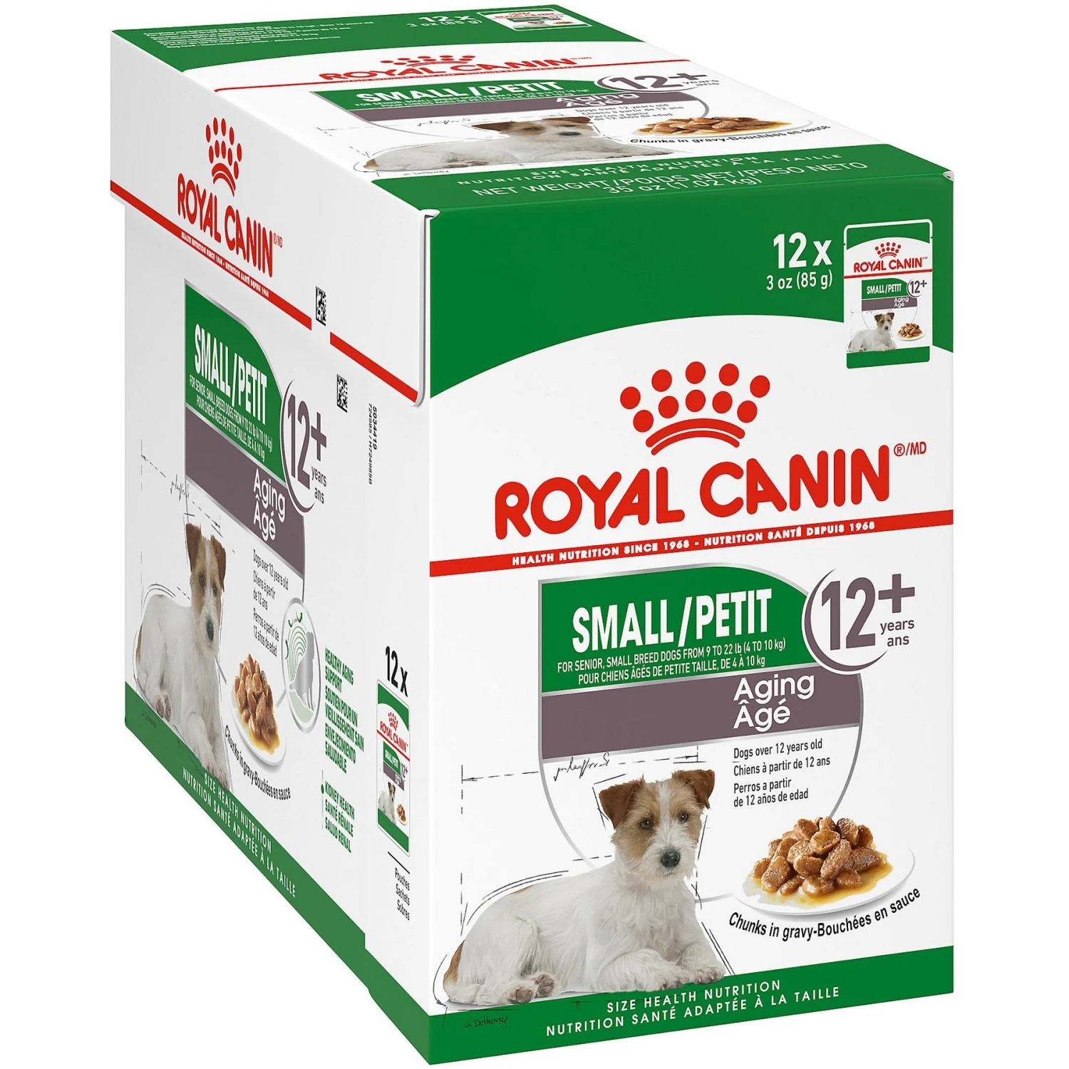 Royal Canin Size Health Nutrition Small Aging 12+ Chunks In Gravy Dog Food Pouch 3 Royal Canin Size Health Nutrition Small Aging 12+ Chunks In Gravy Dog Food Pouch
