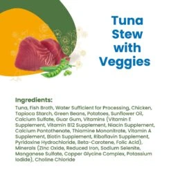Almo Nature HQS Complete Tuna Stew Veggies Canned Dog Food -Snuggle Paws 182881 PT3. AC SS1800 V1632850615