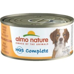 Almo Nature HQS Complete Chicken Dinner With Cheese & Egg Canned Dog Food