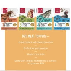 The Honest Kitchen Meal Boosters 99% Meat Protein Wet Dog Food Topper -Snuggle Paws 183745 PT3. AC SS1800 V1613210493