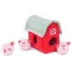 ZippyPaws Zippy Burrow Pig Barn Dog Toy 2 ZippyPaws Zippy Burrow Pig Barn Dog Toy -Snuggle Paws 184679 MAIN. AC SS1800 V1564074131