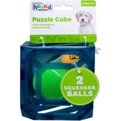 Outward Hound Puzzle Cube Interactive Dog Toy -Snuggle Paws 190628 PT6. AC SS1800 V1636504660