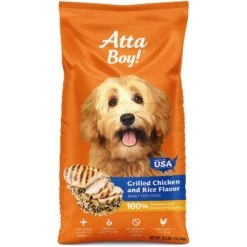 Atta Boy Grilled Chicken & Rice Flavor Dry Dog Food