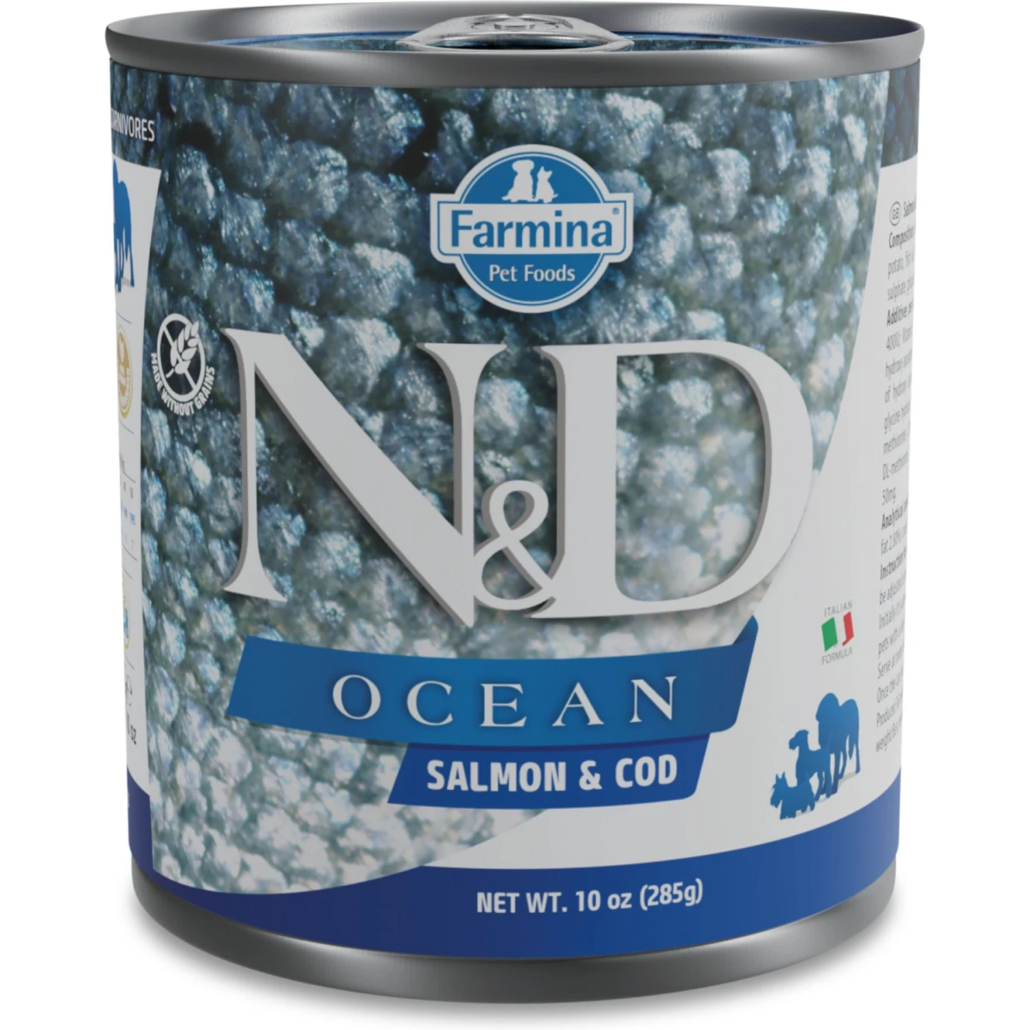 Farmina Natural & Delicious Ocean Salmon & Cod Canned Dog Food 3 Farmina Natural & Delicious Ocean Salmon & Cod Canned Dog Food