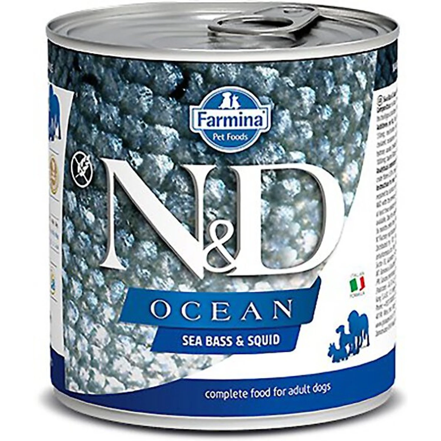 Farmina Natural & Delicious Ocean Seabass & Squid Canned Dog Food 3 Farmina Natural & Delicious Ocean Seabass & Squid Canned Dog Food