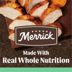 Merrick Grain-Free Senior Dry Dog Food Real Chicken & Sweet Potato Recipe -Snuggle Paws 200601 PT3. AC SS1800 V1671487313