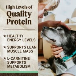 Merrick Grain-Free Senior Dry Dog Food Real Chicken & Sweet Potato Recipe -Snuggle Paws 200601 PT7. AC SS1800 V1671487375