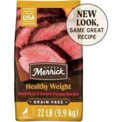 Merrick Grain-Free Dry Dog Food Healthy Weight Recipe