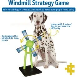 TRIXIE Windmill Activity Strategy Game Dog Toy 12 TRIXIE Windmill Activity Strategy Game Dog Toy -Snuggle Paws 207407 PT3. AC SS1800 V1686333063
