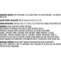 Nature's Recipe Chicken & Turkey In Broth Recipe Grain-Free Wet Dog Food -Snuggle Paws 207861 PT6. AC SS1800 V1675972922