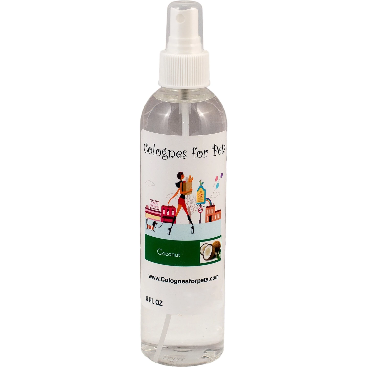 Colognes For Pets Coconut Dog Cologne Spray, 8-oz Bottle 3 Colognes For Pets Coconut Dog Cologne Spray, 8-oz Bottle