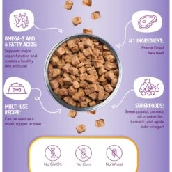 Health Extension Super Bites Beef Recipe Freeze-Dried Raw Dog Food Mixer 14 Health Extension Super Bites Beef Recipe Freeze-Dried Raw Dog Food Mixer -Snuggle Paws 209695 PT3. AC SS1800 V1700515629