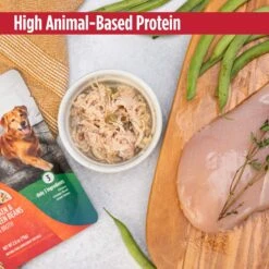 Nulo FreeStyle Chicken & Green Beans In Broth Dog Food Topper -Snuggle Paws 209729 PT2. AC SS1800 V1666733017