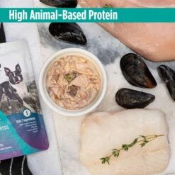 Nulo FreeStyle Mackerel, Chicken, & Mussel In Broth Dog Food Topper -Snuggle Paws 209735 PT2. AC SS1800 V1666732764