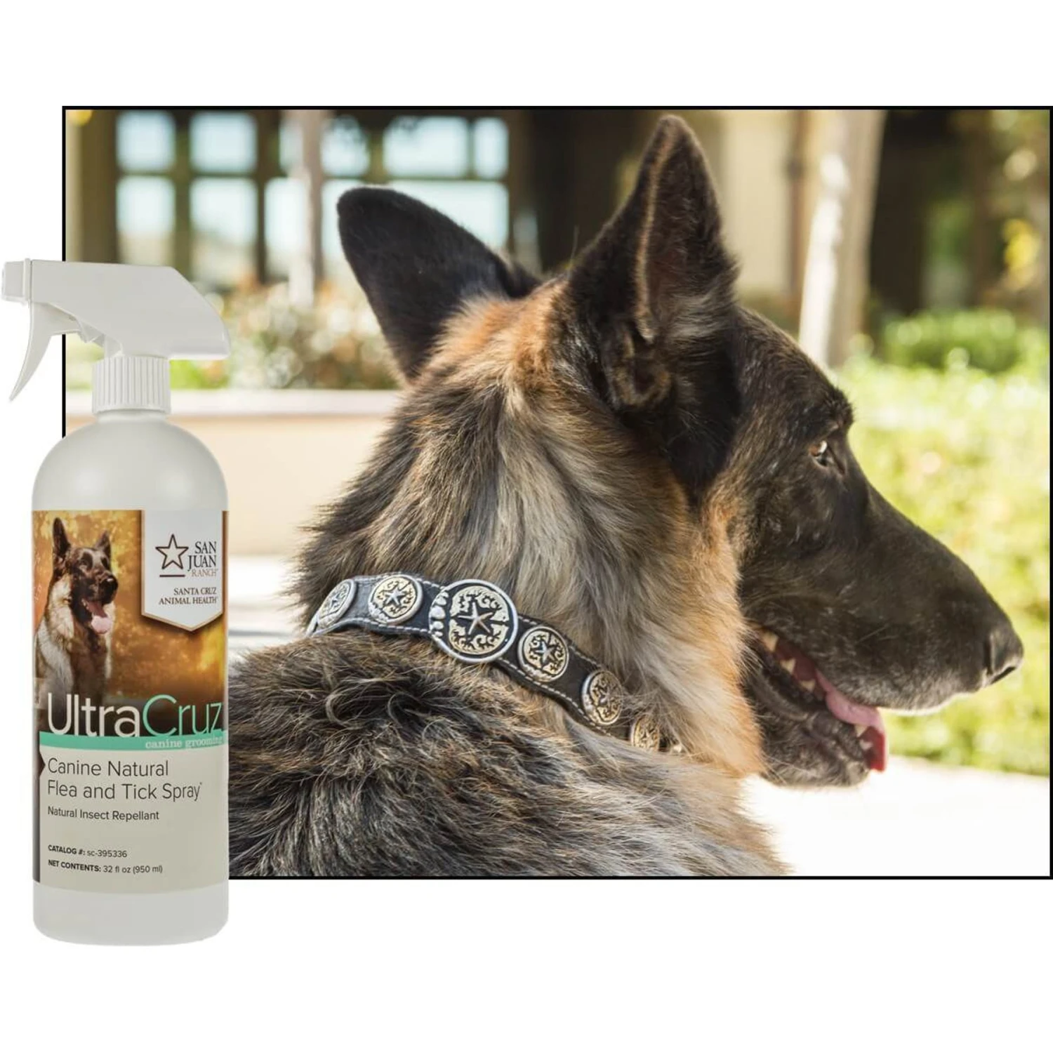 UltraCruz Natural Dog Flea & Tick Spray 4 UltraCruz Natural Dog Flea & Tick Spray - Image 2