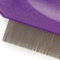 Master Grooming Tools Contoured Grip Flea Dog & Cat Comb -Snuggle Paws 212055 pt1. AC SS1800 V1574697503