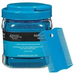 Master Grooming Tools Flea Comb For Dogs, Cats & Small Pets