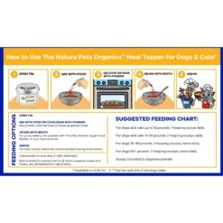 Natura Petz Organics Krypotnite Turkey Flavored Powder Hormone Supplement For Dogs, 4-oz Tin -Snuggle Paws 212473 PT3. AC SS1800 V1657656295