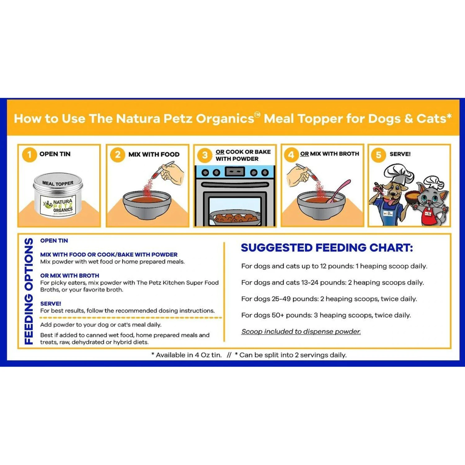 Natura Petz Organics Teeth, Gum & Oral Support Turkey Flavored Powder Dental Supplement For Dogs, 4-oz Tin 5 Natura Petz Organics Teeth, Gum & Oral Support Turkey Flavored Powder Dental Supplement For Dogs, 4-oz Tin - Image 3