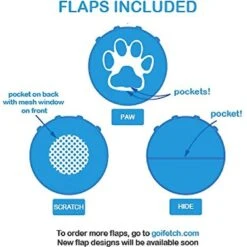 IFetch IDig Stay Dog Toy, Blue -Snuggle Paws 213250 PT4. AC SS1800 V1575486214