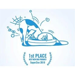 IFetch IDig Stay Dog Toy, Blue -Snuggle Paws 213250 PT6. AC SS1800 V1575486214