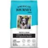 American Journey Protein & Grains Large Breed Puppy Salmon, Brown Rice & Vegetables Recipe Dry Dog Food, 28-lb Bag -Snuggle Paws 214835 MAIN. AC SS1800 V1669148184