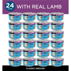 Puppy Chow Classic Ground Lamb Pate Wet Puppy Food, 5.5-oz Can, Case Of 24 -Snuggle Paws 215060 PT1. AC SS1800 V1700158712