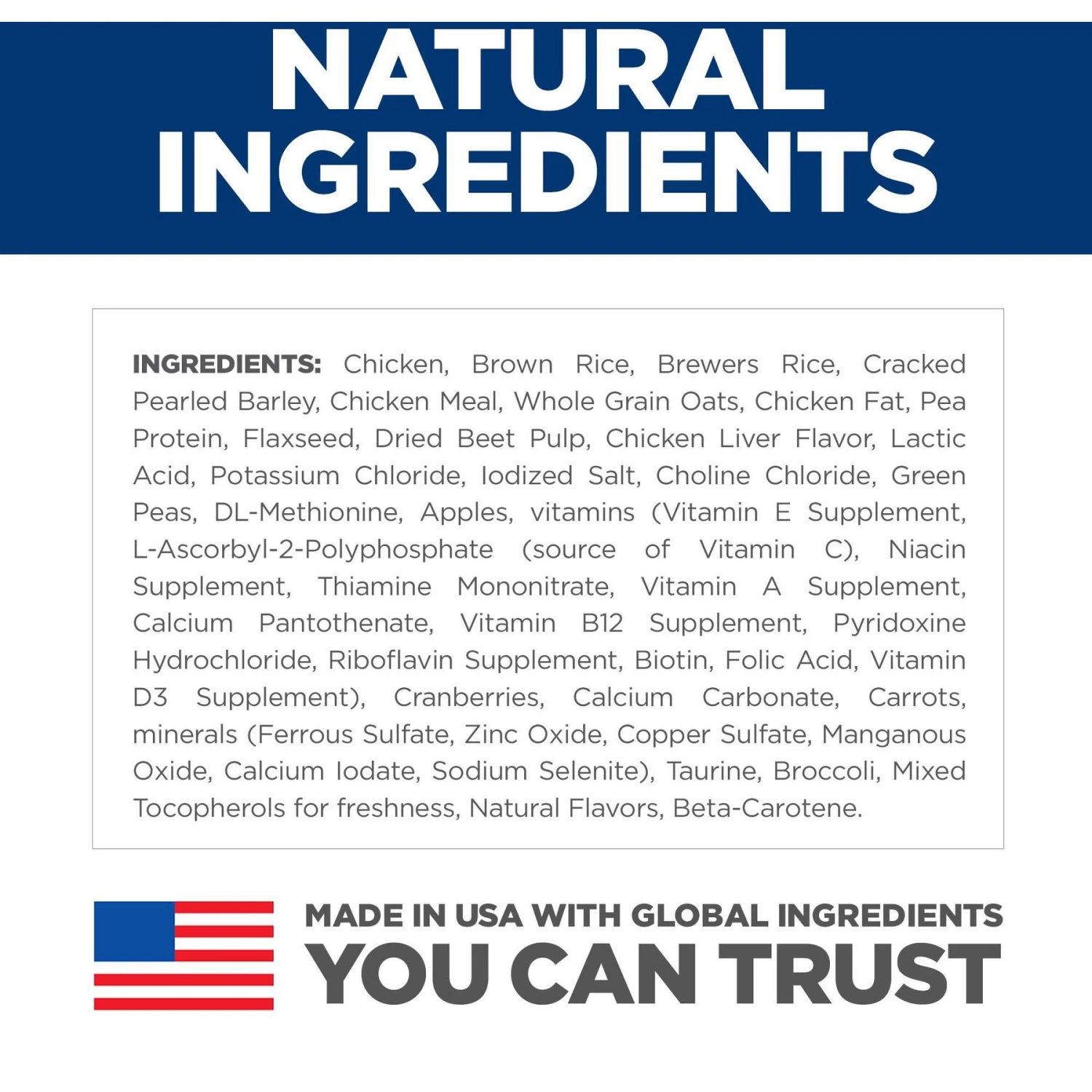 Hill's Science Diet Adult 1-5 Large Breed Chicken & Brown Rice Recipe Dry Dog Food 8 Hill's Science Diet Adult 1-5 Large Breed Chicken & Brown Rice Recipe Dry Dog Food - Image 6