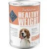Blue Buffalo True Solutions Healthy Weight Natural Weight Control Chicken Adult Wet Dog Food -Snuggle Paws 218278 MAIN. AC SS1800 V1676649113