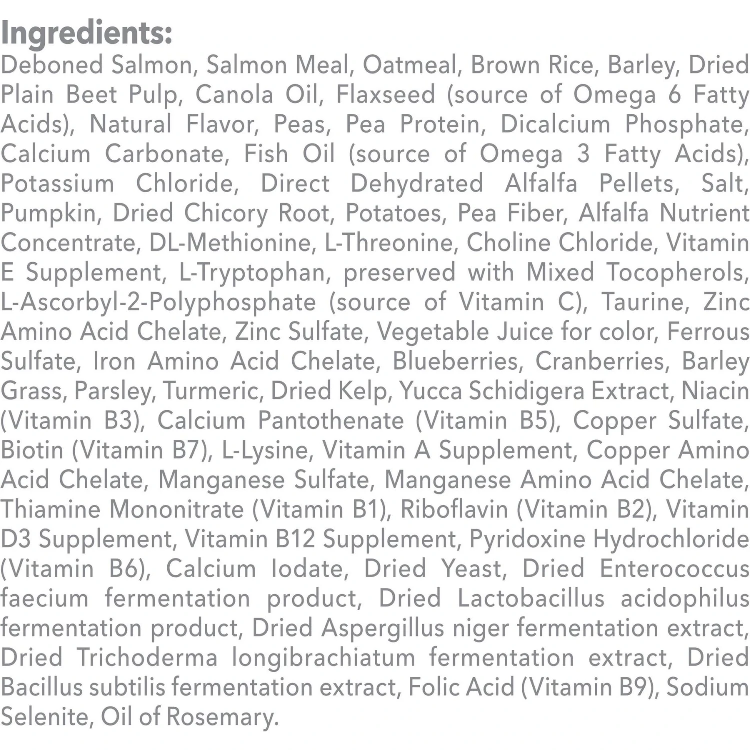 Blue Buffalo True Solutions Perfect Skin & Coat Natural Salmon Adult Dry Dog Food 10 Blue Buffalo True Solutions Perfect Skin & Coat Natural Salmon Adult Dry Dog Food - Image 8