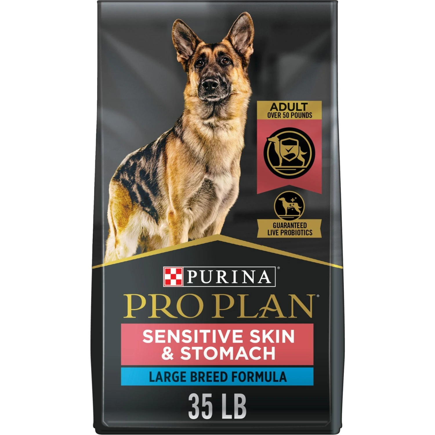 Purina Pro Plan Sensitive Skin & Stomach Salmon Adult Large Breed Formula Dry Dog Food 3 Purina Pro Plan Sensitive Skin & Stomach Salmon Adult Large Breed Formula Dry Dog Food
