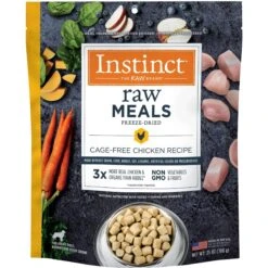 Instinct Freeze-Dried Raw Meals Cage-Free Chicken Recipe Grain-Free Dog Food