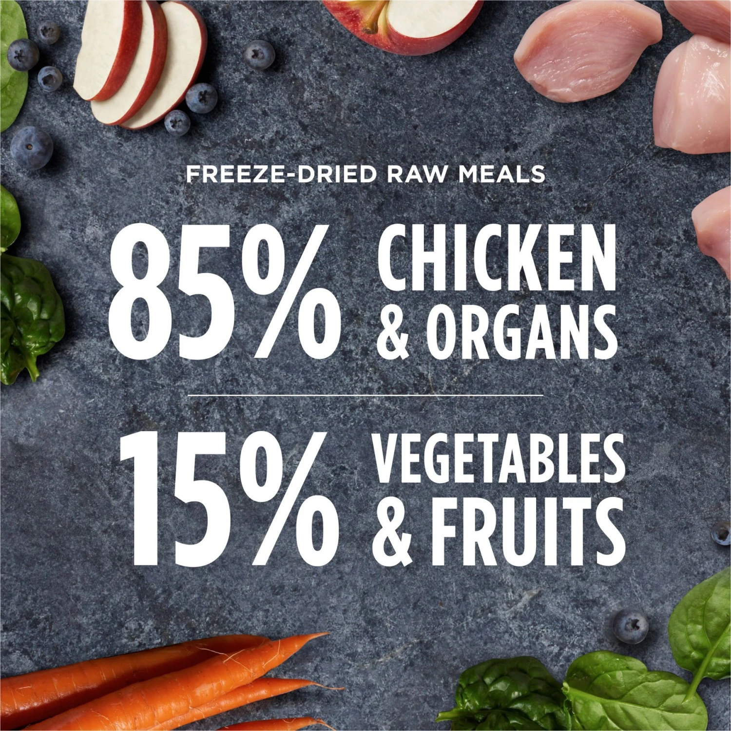 Instinct Freeze-Dried Raw Meals Cage-Free Chicken Recipe Grain-Free Dog Food 8 Instinct Freeze-Dried Raw Meals Cage-Free Chicken Recipe Grain-Free Dog Food - Image 6