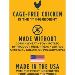 Instinct Raw Boost Whole Grain Real Chicken & Brown Rice Recipe Freeze-Dried Raw Coated Dry Dog Food -Snuggle Paws 219426 PT4. AC SS1800 V1583521118