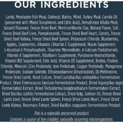 Instinct Raw Boost Whole Grain Real Lamb & Oatmeal Recipe Freeze-Dried Raw Coated Dry Dog Food 16 Instinct Raw Boost Whole Grain Real Lamb & Oatmeal Recipe Freeze-Dried Raw Coated Dry Dog Food -Snuggle Paws 219429 PT5. AC SS1800 V1583521435