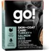 Go! Solutions Skin + Coat Care Turkey & Salmon Pate Dog Food