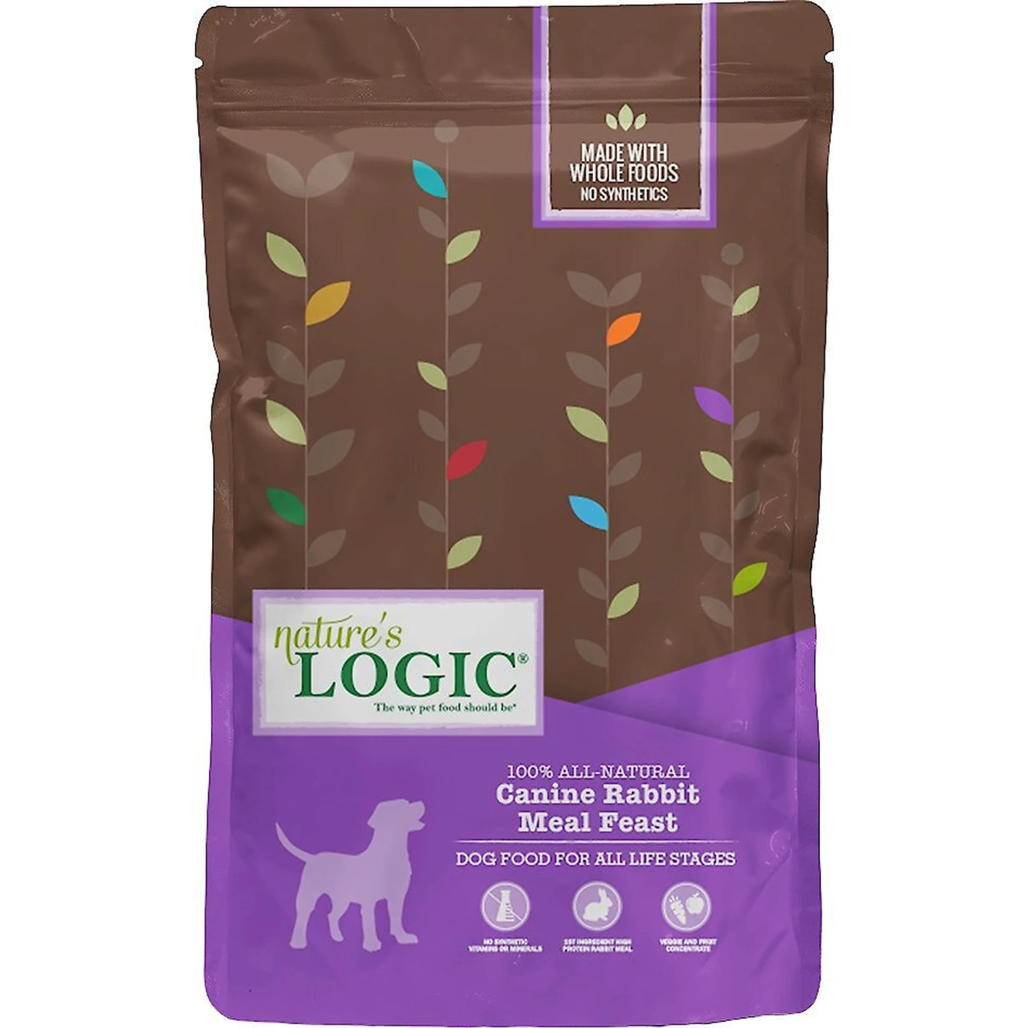 Nature's Logic Canine Rabbit Meal Feast All Life Stages Dry Dog Food 3 Nature's Logic Canine Rabbit Meal Feast All Life Stages Dry Dog Food