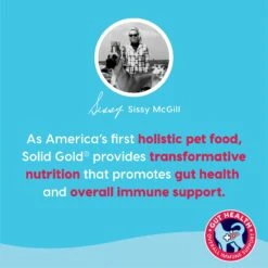 Solid Gold Beef Bone Grain-Free Wtih Turmeric Dog Food Toppings -Snuggle Paws 222451 PT7. AC SS1800 V1582737203