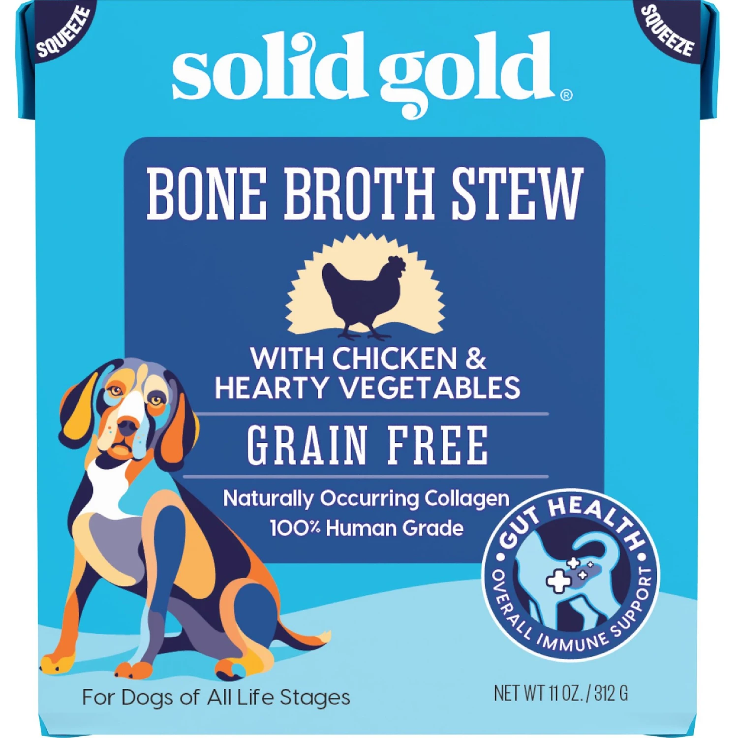 Solid Gold Chicken Grain-Free With Lavender & Chamomile Dog Food Toppings 3 Solid Gold Chicken Grain-Free With Lavender & Chamomile Dog Food Toppings