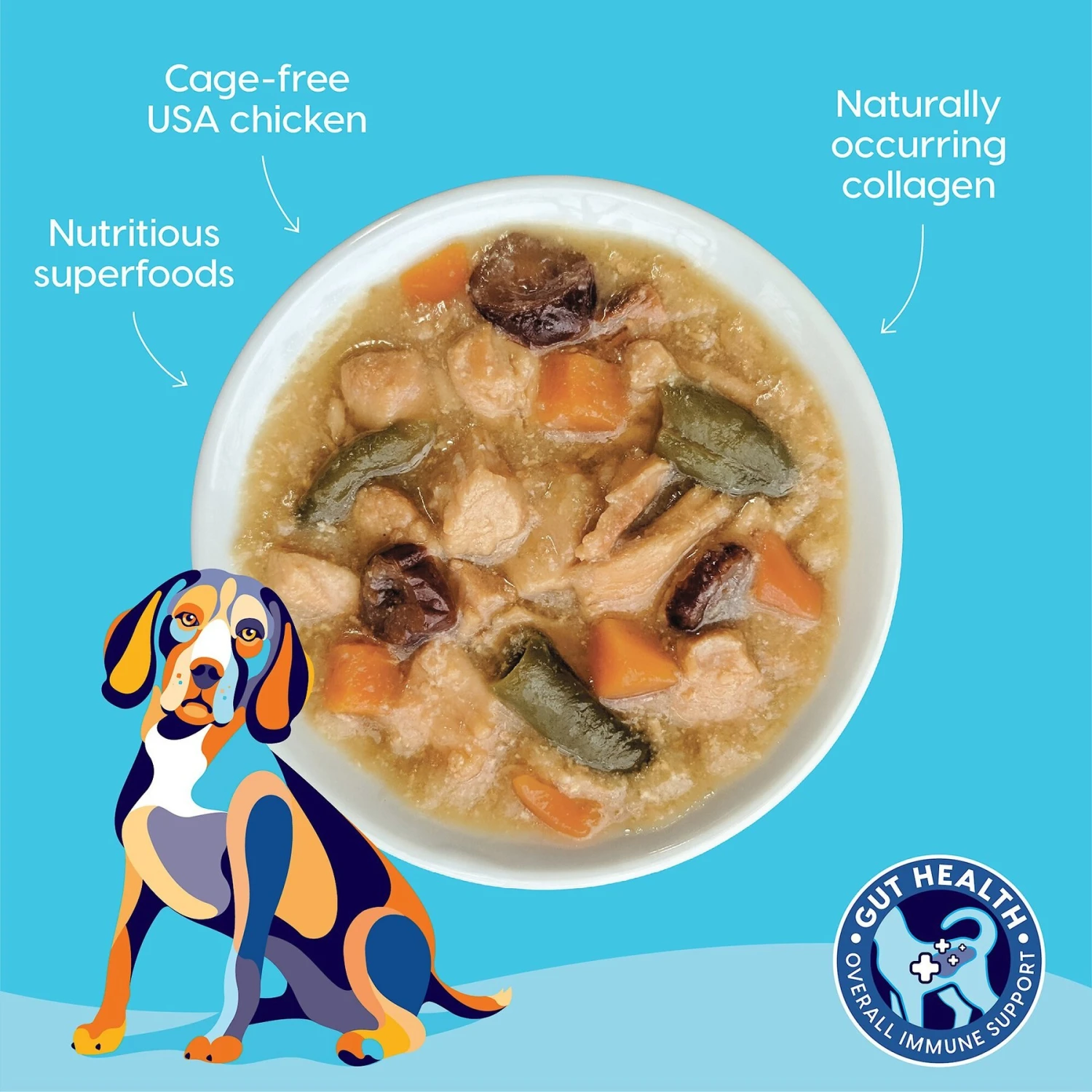 Solid Gold Chicken Grain-Free With Lavender & Chamomile Dog Food Toppings 4 Solid Gold Chicken Grain-Free With Lavender & Chamomile Dog Food Toppings - Image 2