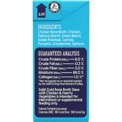 Solid Gold Chicken Grain-Free With Lavender & Chamomile Dog Food Toppings 12 Solid Gold Chicken Grain-Free With Lavender & Chamomile Dog Food Toppings -Snuggle Paws 222453 PT2. AC SS1800 V1582737174