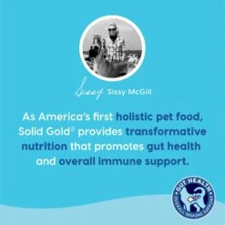 Solid Gold Chicken Grain-Free With Lavender & Chamomile Dog Food Toppings 17 Solid Gold Chicken Grain-Free With Lavender & Chamomile Dog Food Toppings -Snuggle Paws 222453 PT7. AC SS1800 V1582736891