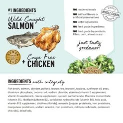 The Honest Kitchen One Pot Stew Simmered Salmon & Chicken Stew Wet Dog Food, 10.5-oz, Case Of 6 -Snuggle Paws 222795 PT2. AC SS1800 V1668203002