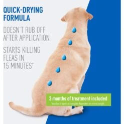 Adams® Adams Flea & Tick Spot Treatment For Dogs, 31-60 Lbs -Snuggle Paws 224451 PT3. AC SS1800 V1658885562