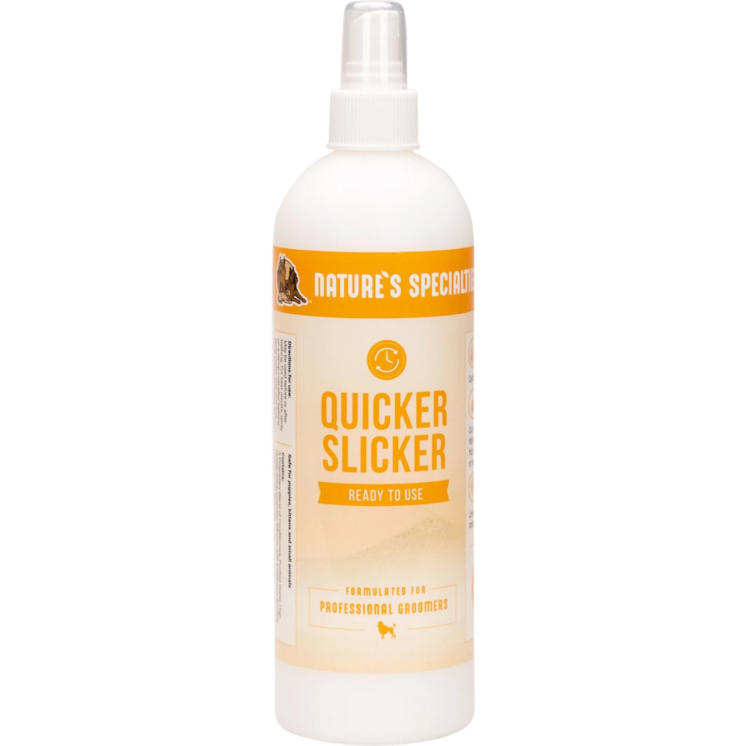 Nature's Specialties Quicker Slicker Ready To Use Dog Conditioning Spray 3 Nature's Specialties Quicker Slicker Ready To Use Dog Conditioning Spray