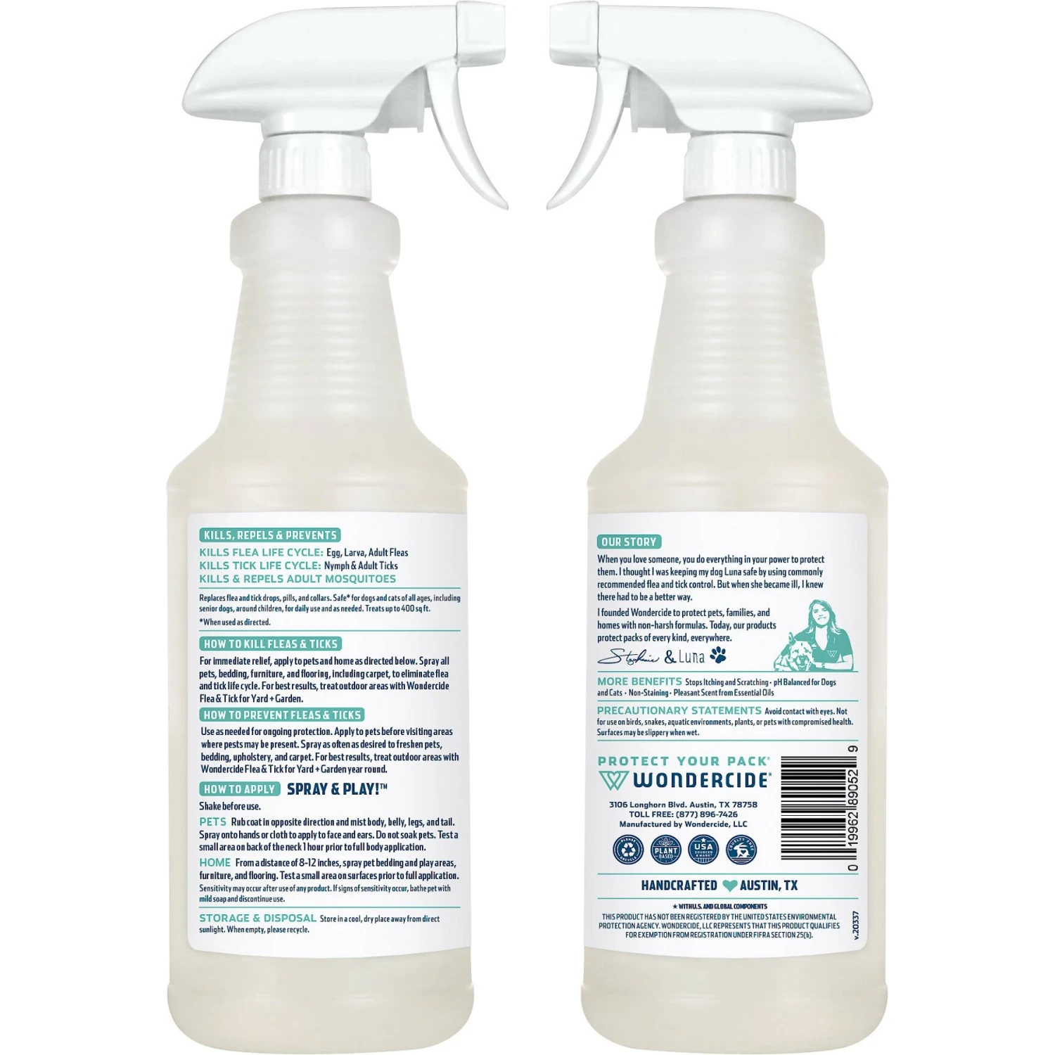 Wondercide Cedarwood Home & Pet Flea & Tick Spray 4 Wondercide Cedarwood Home & Pet Flea & Tick Spray - Image 2