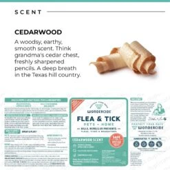 Wondercide Cedarwood Home & Pet Flea & Tick Spray 17 Wondercide Cedarwood Home & Pet Flea & Tick Spray -Snuggle Paws 226598 PT7. AC SS1800 V1679618212