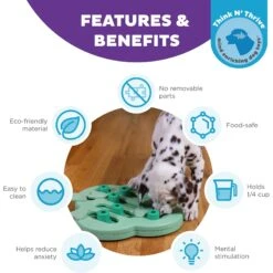 Nina Ottosson By Outward Hound Dog Hide N Slide Dog Toy -Snuggle Paws 226704 PT2. AC SS1800 V1636501073