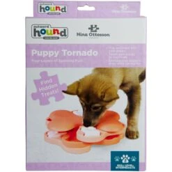 Nina Ottosson By Outward Hound Puppy Tornado Dog Toy -Snuggle Paws 226726 PT7. AC SS1800 V1694439732