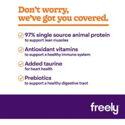 Freely Turkey Recipe Limited Ingredient Grain-Free Wet Dog Food 10 Freely Turkey Recipe Limited Ingredient Grain-Free Wet Dog Food -Snuggle Paws 227151 pt2. AC SS1800 V1584482667